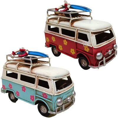 Διακόσμηση Σπιτιού ORIGEN Autobus Vintage Μπλε - 8x11x5 cm Διακόσμηση Σπιτιού ORIGEN Autobus Vintage Μπλε - 8x11x5 cm