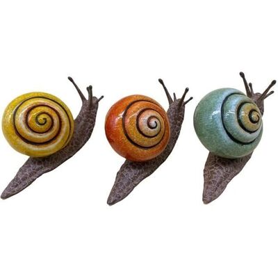 Figura Lumaca 3U Blu Signes Grimalt - Decorazione - 8x15x7cm Figura Lumaca 3U Blu Signes Grimalt - Decorazione - 8x15x7cm