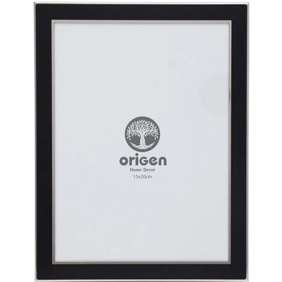 Μαύρο ορθογώνιο πλαίσιο φωτογραφίας Signes Grimalt - 23x18cm Μαύρο ορθογώνιο πλαίσιο φωτογραφίας Signes Grimalt - 23x18cm