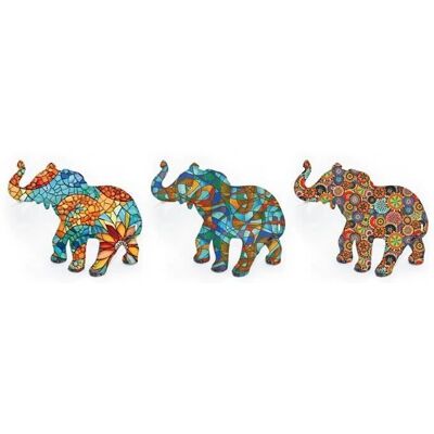 Χαρακτικό ελέφαντα ORIGEN Home Decor - Ρητίνη, Καφέ, 11x12x7cm Χαρακτικό ελέφαντα ORIGEN Home Decor - Ρητίνη, Καφέ, 11x12x7cm