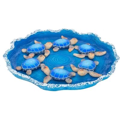 Signes Grimalt - 33550 - Μπλε - 27x27x2.5 cm - Decorative item Signes Grimalt - 33550 - Μπλε - 27x27x2.5 cm - Decorative item