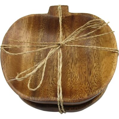 Signes Grimalt Coquilles de pomme - Ensemble de 3 - Marron Décoration Signes Grimalt Coquilles de pomme - Ensemble de 3 - Marron Décoration