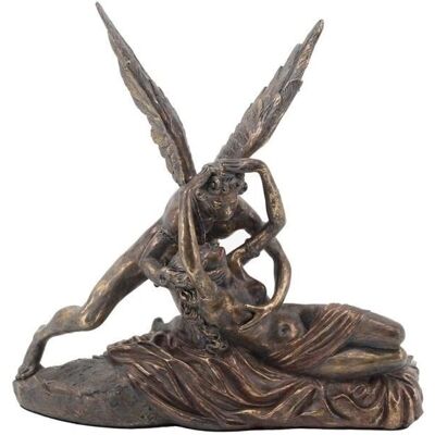 Signes Grimalt - Figurine en bronze avec danseuse - Gris - 15x30x28cm Signes Grimalt - Figurine en bronze avec danseuse - Gris - 15x30x28cm