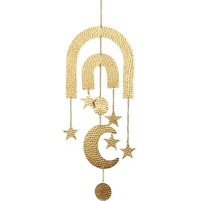 ORIGEN Home Decor Κινητό Φεγγάρι Καφέ - Κομψή Διακόσμηση Σπιτιού ORIGEN Home Decor Κινητό Φεγγάρι Καφέ - Κομψή Διακόσμηση Σπιτιού
