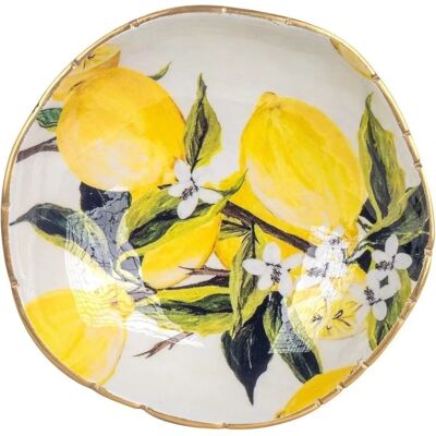 Signes Grimalt - 34011 - Κίτρινο - 23x23x5cm - Serving bowl Signes Grimalt - 34011 - Κίτρινο - 23x23x5cm - Serving bowl