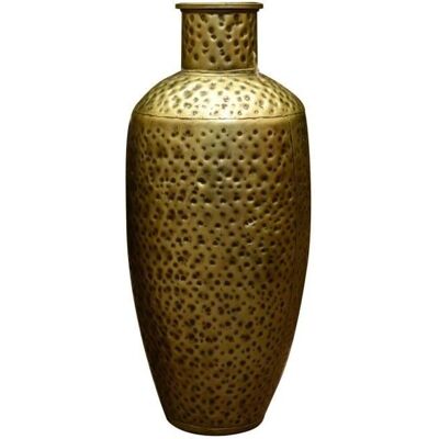 Signes Grimalt - Εθνοτικό Διακοσμητικό Βάζο - Χρυσό 25x25x59cm Signes Grimalt - Εθνοτικό Διακοσμητικό Βάζο - Χρυσό 25x25x59cm