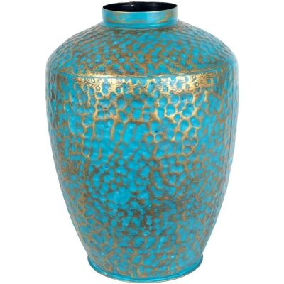 Vaso Étnico Dorado Signes Grimalt - 42x29x29 cm - Vaso Vaso Étnico Dorado Signes Grimalt - 42x29x29 cm - Vaso