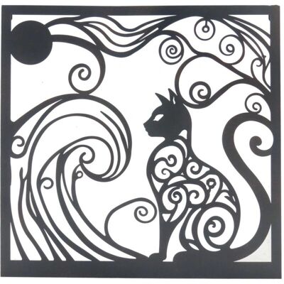Signes Grimalt Decoración de Pared Gato Negro - Decoración de Pared Signes Grimalt Decoración de Pared Gato Negro - Decoración de Pared