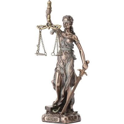 Signes Grimalt - Άγαλμα Θεά Θέμις - Δικαιοσύνη Χάλκινο 6x6x17cm Signes Grimalt - Άγαλμα Θεά Θέμις - Δικαιοσύνη Χάλκινο 6x6x17cm