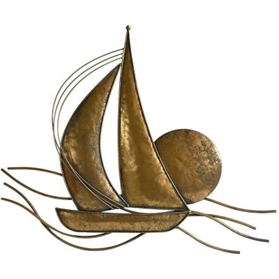 Signes Grimalt - Décoration murale nautique or 55,5x4x68cm - Décoration murale Signes Grimalt - Décoration murale nautique or 55,5x4x68cm - Décoration murale