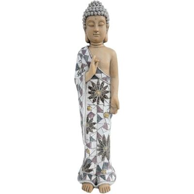 Signes Grimalt Bouddha Gris 17x18x67cm - Figurine Signes Grimalt Bouddha Gris 17x18x67cm - Figurine
