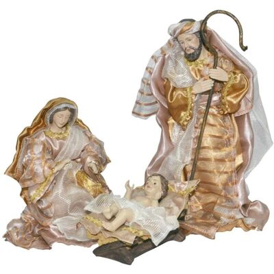 Signes Grimalt - Φάτνη 3 Τεμάχια Χρυσό 15x15x30cm Signes Grimalt - Φάτνη 3 Τεμάχια Χρυσό 15x15x30cm