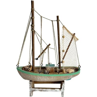 Signes Grimalt - Barcos Velero Marrón 29x6x28cm - Decorative model ship Signes Grimalt - Barcos Velero Marrón 29x6x28cm - Decorative model ship