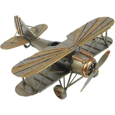 Signes Grimalt - Modellbau Flugzeug Geschenk Grau 21x22x8cm - Modellbausatz Signes Grimalt - Modellbau Flugzeug Geschenk Grau 21x22x8cm - Modellbausatz
