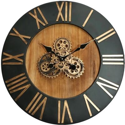 Signes Grimalt - 36423 - Καφέ - 65 cm - 9 cm - Wall Clock Signes Grimalt - 36423 - Καφέ - 65 cm - 9 cm - Wall Clock