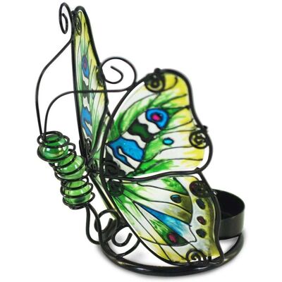 Set de Portavelas Mariposa Sigris - 4 Piezas - Decoración Romántica Set de Portavelas Mariposa Sigris - 4 Piezas - Decoración Romántica
