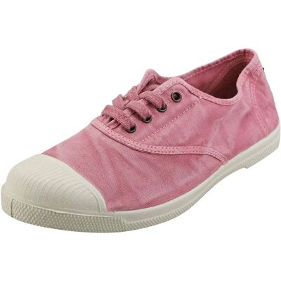 Natural World Baskets Rose - Chaussures écologiques - Publicité Natural World Baskets Rose - Chaussures écologiques - Publicité