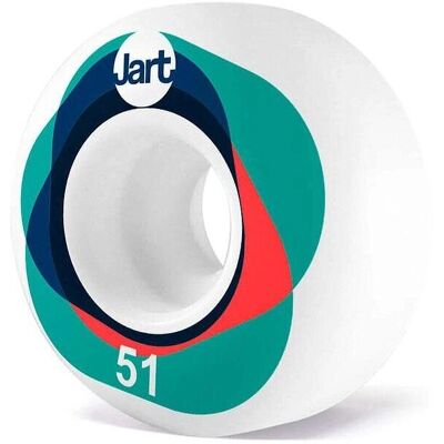 Jart Twister 102a 51 mm Zelená skateboardová kolečka Jart Twister 102a 51 mm Zelená skateboardová kolečka