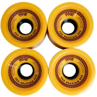 Yow Ura 80a Skate Rollen - Rollen 66x51mm Yow Ura 80a Skate Rollen - Rollen 66x51mm