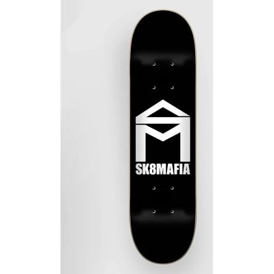 Sk8mafia Schwarzes Micro Skateboard Deck - Skateboard Deck Sk8mafia Schwarzes Micro Skateboard Deck - Skateboard Deck