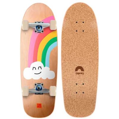Tricks Regenbogen Skateboard - 8,25"x25,79" - Skateboard Tricks Regenbogen Skateboard - 8,25"x25,79" - Skateboard