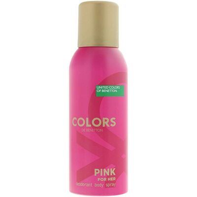 Benetton Pink Deodorant Spray - Damen Deodorant Spray Benetton Pink Deodorant Spray - Damen Deodorant Spray