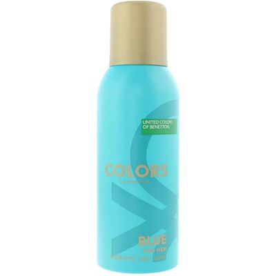 Benetton Colors de Benetton Frau Blau Deodorant Spray (150 ml) Benetton Colors de Benetton Frau Blau Deodorant Spray (150 ml)