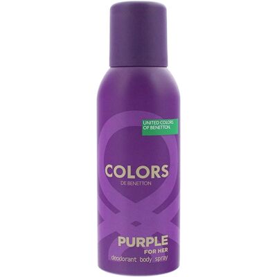 Benetton Purple Deodorant Spray - Women - 150ml - Deodorant Spray Benetton Purple Deodorant Spray - Women - 150ml - Deodorant Spray