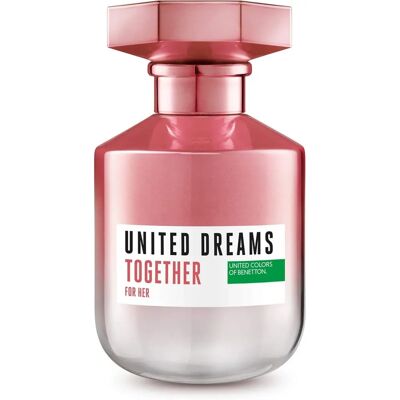 Benetton United Dreams for her Together - Fragranza Floreale e Legnosa per Donna Benetton United Dreams for her Together - Fragranza Floreale e Legnosa per Donna