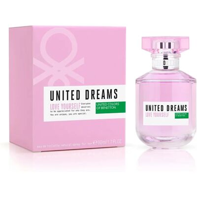 Benetton Love Yourself Eau de Toilette - Damski Zapach 50ml Benetton Love Yourself Eau de Toilette - Damski Zapach 50ml