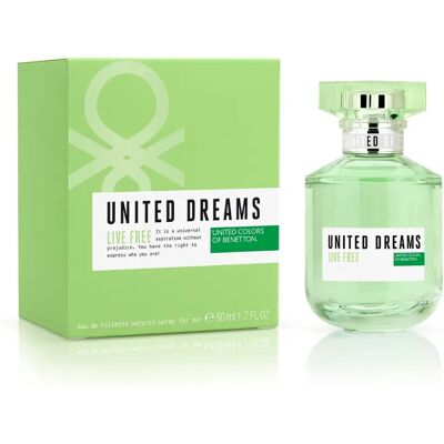 Benetton Live Free Eau de Toilette für Damen – Blumiger Duft Benetton Live Free Eau de Toilette für Damen – Blumiger Duft