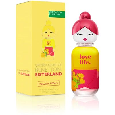 Benetton Sisterland Yellow Peony Eau de Toilette - Women Benetton Sisterland Yellow Peony Eau de Toilette - Women