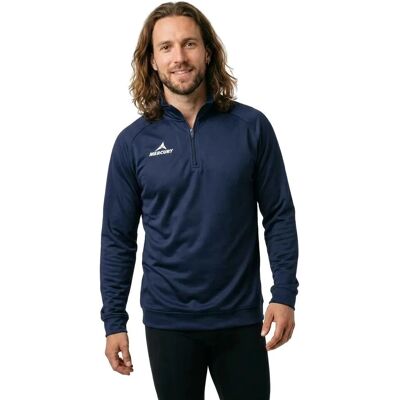 MERCURY EQUIPMENT - Meio Zíper Performance Azul XL - Blu - XL - sweater MERCURY EQUIPMENT - Meio Zíper Performance Azul XL - Blu - XL - sweater