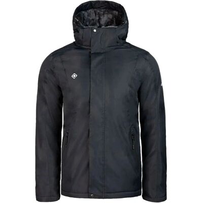 IZAS - Belvis Hoodie - Negro - Impermeable - Chaqueta IZAS - Belvis Hoodie - Negro - Impermeable - Chaqueta