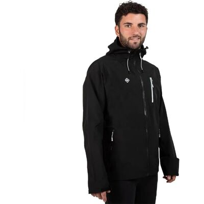 IZAS - Olson M - Negro - Chaqueta impermeable IZAS - Olson M - Negro - Chaqueta impermeable