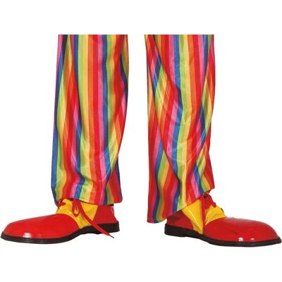 Chaussures de clown rouges et jaunes - DisfraZZes Chaussures de clown rouges et jaunes - DisfraZZes