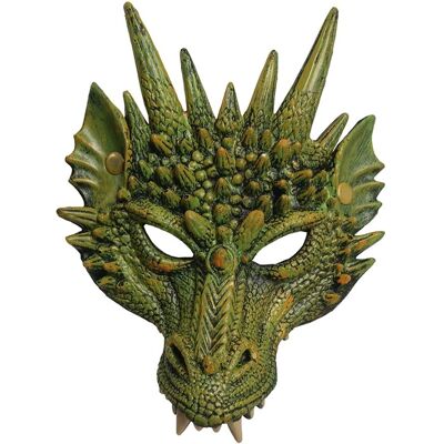 Masque de Dragon Reptile Guirca pour Adultes - Carnaval & Halloween - Publicité Masque de Dragon Reptile Guirca pour Adultes - Carnaval & Halloween - Publicité