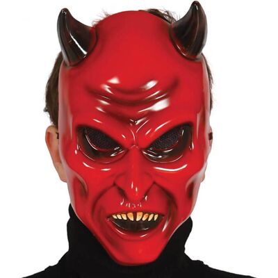 Masque de Diable Rouge DISFRAZZES - Accessoire de Costume Halloween Masque de Diable Rouge DISFRAZZES - Accessoire de Costume Halloween