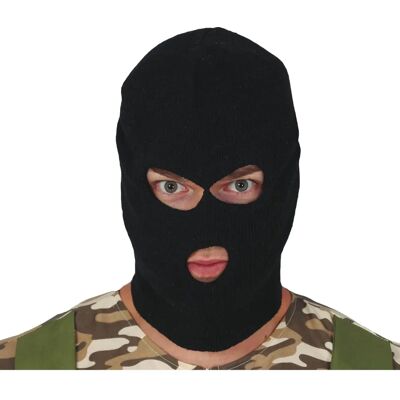 Guirca Máscara de Ladrão de Poliéster Preto - Fantasias Guirca Máscara de Ladrão de Poliéster Preto - Fantasias