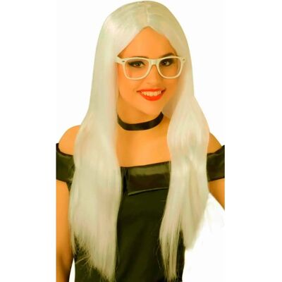DISFRAZZES Parrucca Bianca Lunga - Wig DISFRAZZES Parrucca Bianca Lunga - Wig