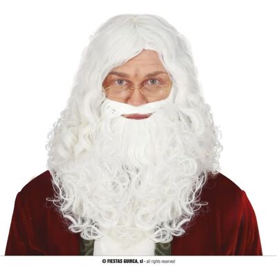 Sada vousů a paruky Santa Guirca - Doplňky na kostým Sada vousů a paruky Santa Guirca - Doplňky na kostým