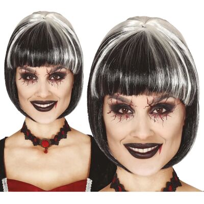 Perücke de Vampire DISFRAZZES - Taille Unique - Perruques Perücke de Vampire DISFRAZZES - Taille Unique - Perruques