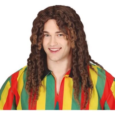 Peruka dreadlock brązowa Guirca - Opakowanie - Peruka Peruka dreadlock brązowa Guirca - Opakowanie - Peruka