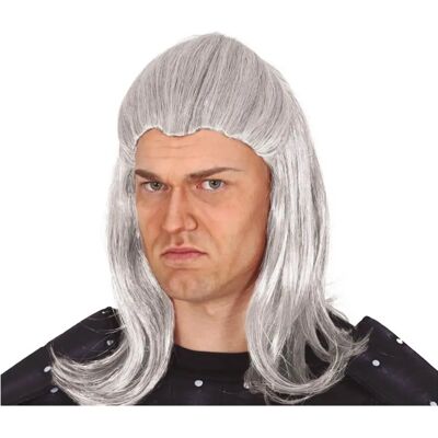 Wig Witcher Szary - Kostium lub cosplay Wig Witcher Szary - Kostium lub cosplay