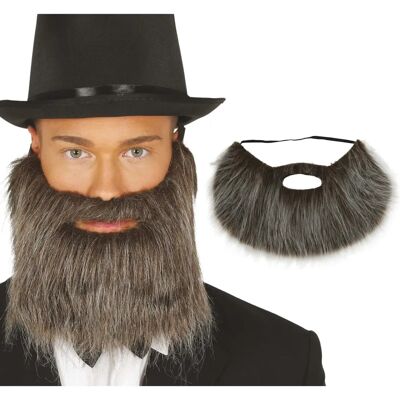 Accessori barba e baffi grigi DISFRAZZES - Unisex Accessori barba e baffi grigi DISFRAZZES - Unisex