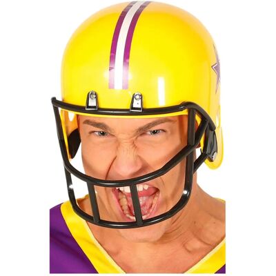Casque de Football Américain Jaune Guirca - Casque Casque de Football Américain Jaune Guirca - Casque