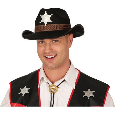 DISFRAZZES Sheriff Hoed - Feestkostuumaccessoire DISFRAZZES Sheriff Hoed - Feestkostuumaccessoire
