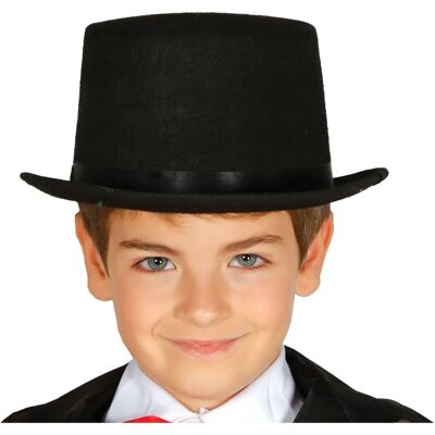 Chapeau en feutre pour enfant DISFRAZZES avec ruban en satin - Chapeau Chapeau en feutre pour enfant DISFRAZZES avec ruban en satin - Chapeau