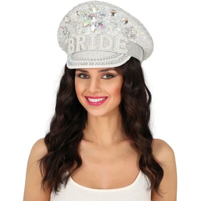 Gurca Bride Police Silver Cap - Police Costume Gurca Bride Police Silver Cap - Police Costume