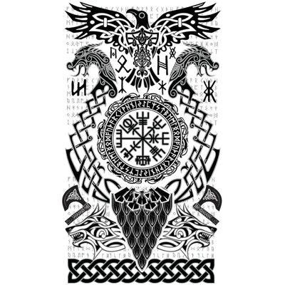 Tatouage Viking Guirca - Design de symboles vikings - Publicité Tatouage Viking Guirca - Design de symboles vikings - Publicité